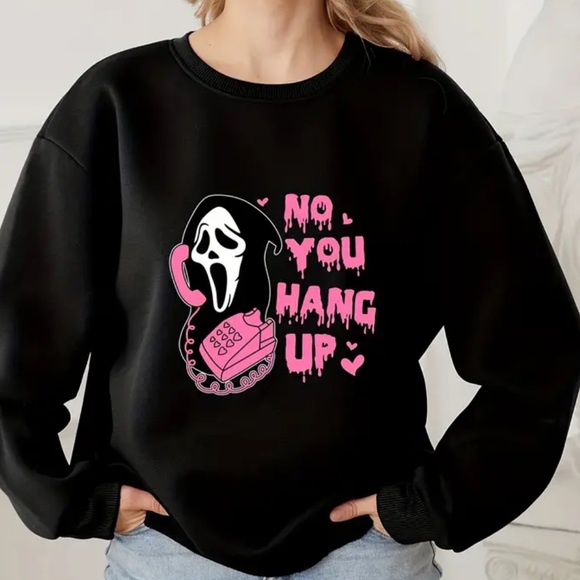 SCREAM - No You Hang Up Oversized Sweatshirt - Picture 1 of 3